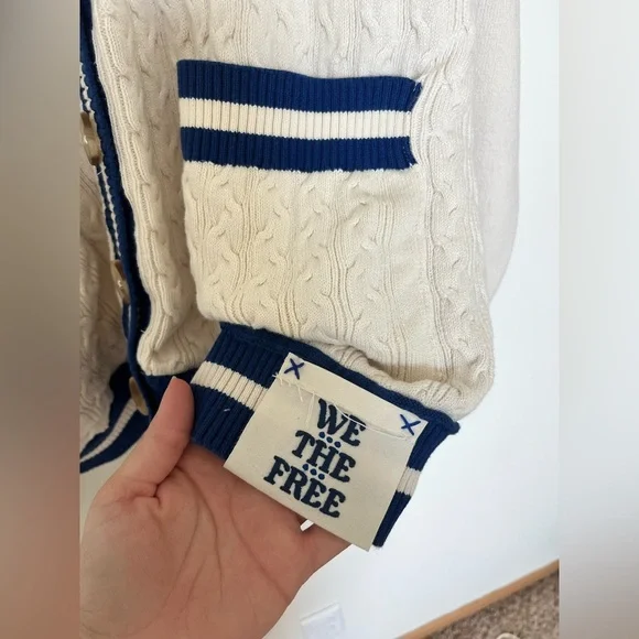 Free People We The Free Varsity Cardi - Picture 11 of 16